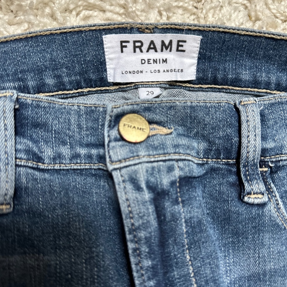 Frame Le High Skinny Jeans 29